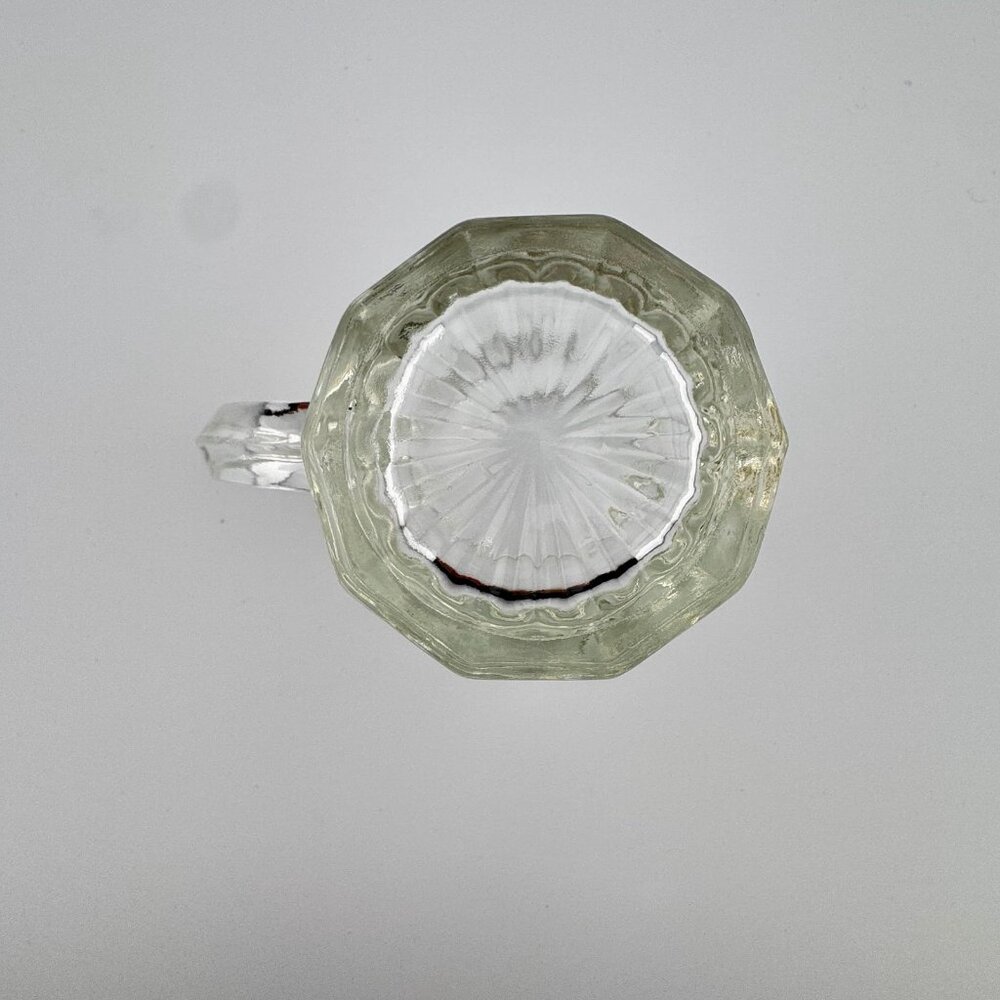 Antique Peerless Colonial Clear Creamer by Indiana Glass Co. Creamer 1920s - Picture 6 of 7